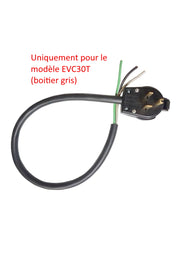 Câble d’alimentation avec prise NEMA 6-50P pour EVduty EVC30T (modèle original)