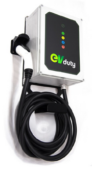 Borne de recharge fixe EVduty-100 pour véhicule électrique, sans prise